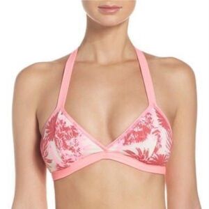 Maaji Reversible Palm Print Swim Top Bikini Top